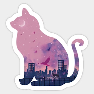 Pastel kitty Sticker